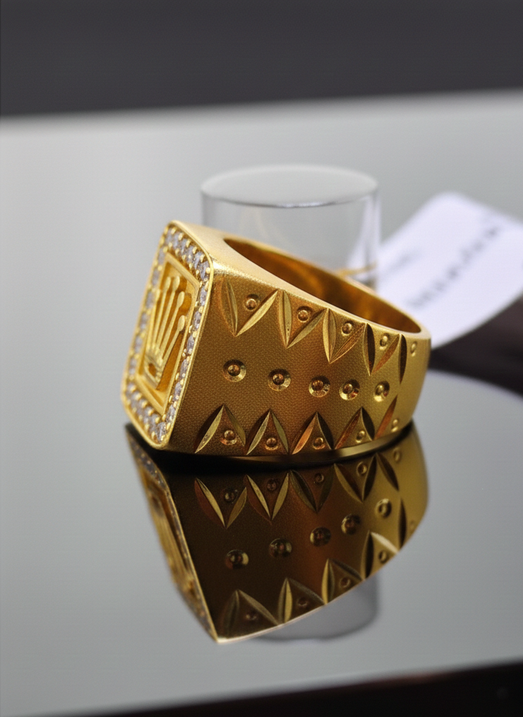Elura Crown Ring for Men