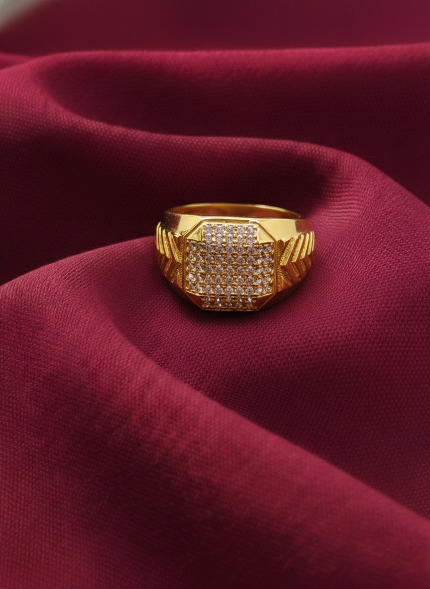 Elura Mens Ring With Stone