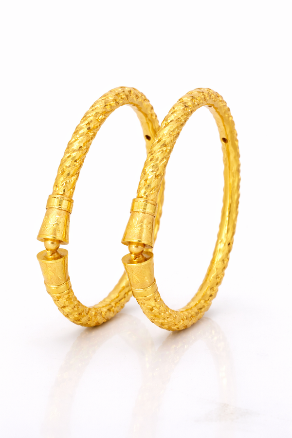 Elura Trendy Bangles Set of 2 For Women