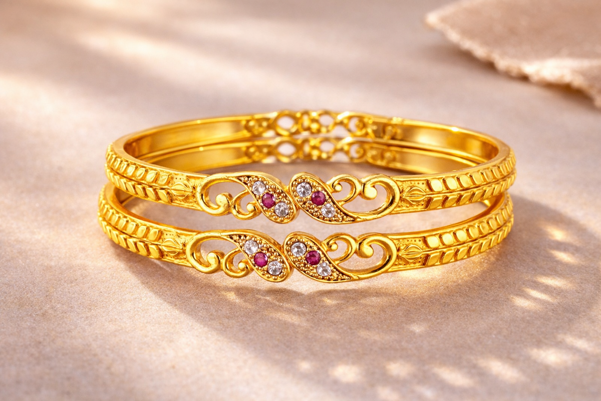 Elura Stone Bangle For Women