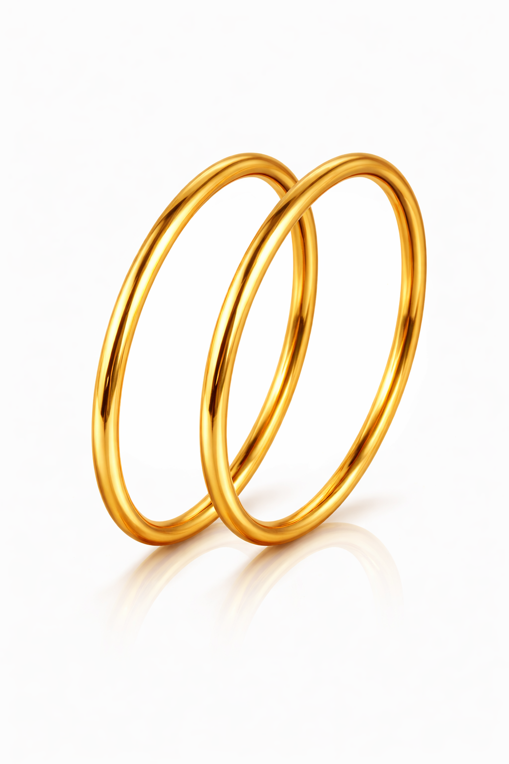 Elura Plain Bangles Set For Women