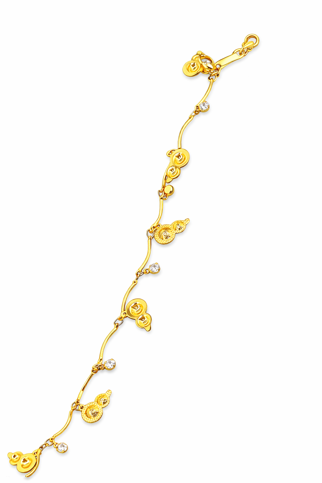 Elura Gold Plated Designer Bracelet for Women