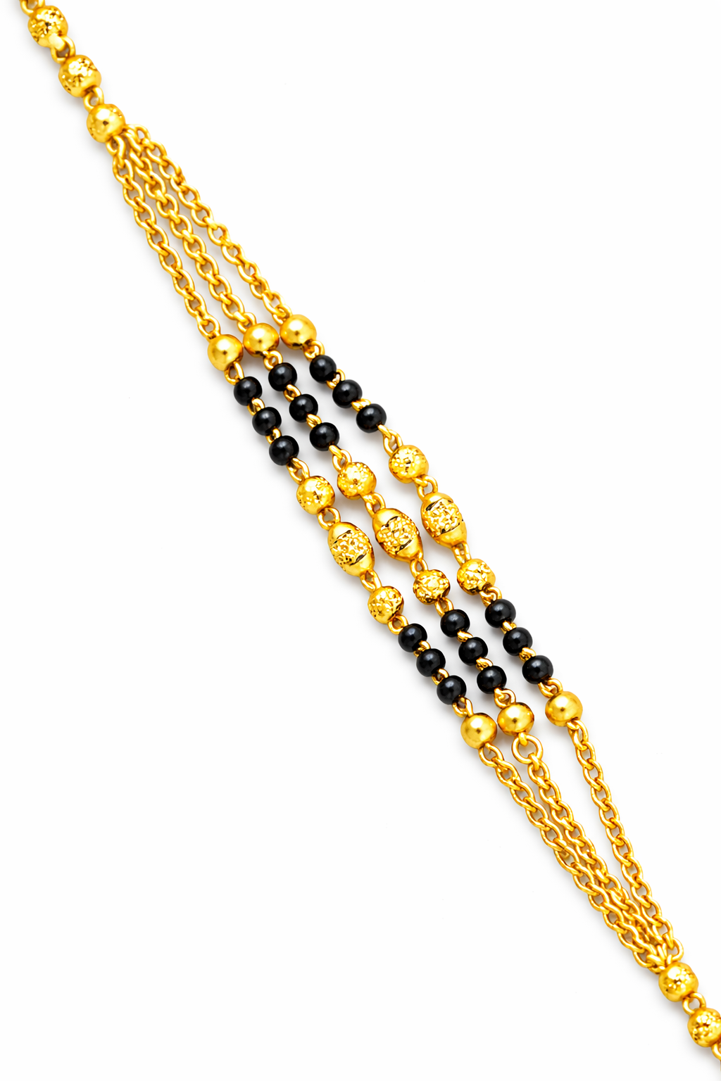 Elura Gold Plated Mangalsutra Bracelet for Women