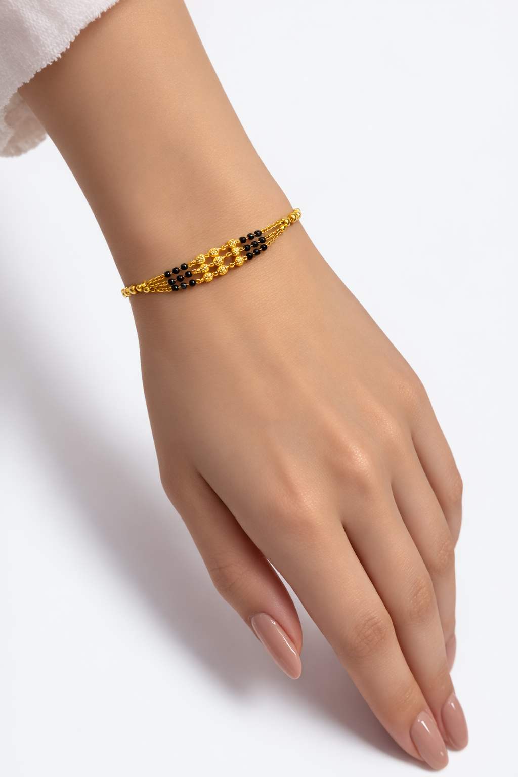Elura Gold Plated Mangalsutra Bracelet for Women