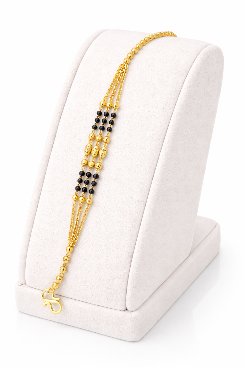 Elura Gold Plated Mangalsutra Bracelet for Women