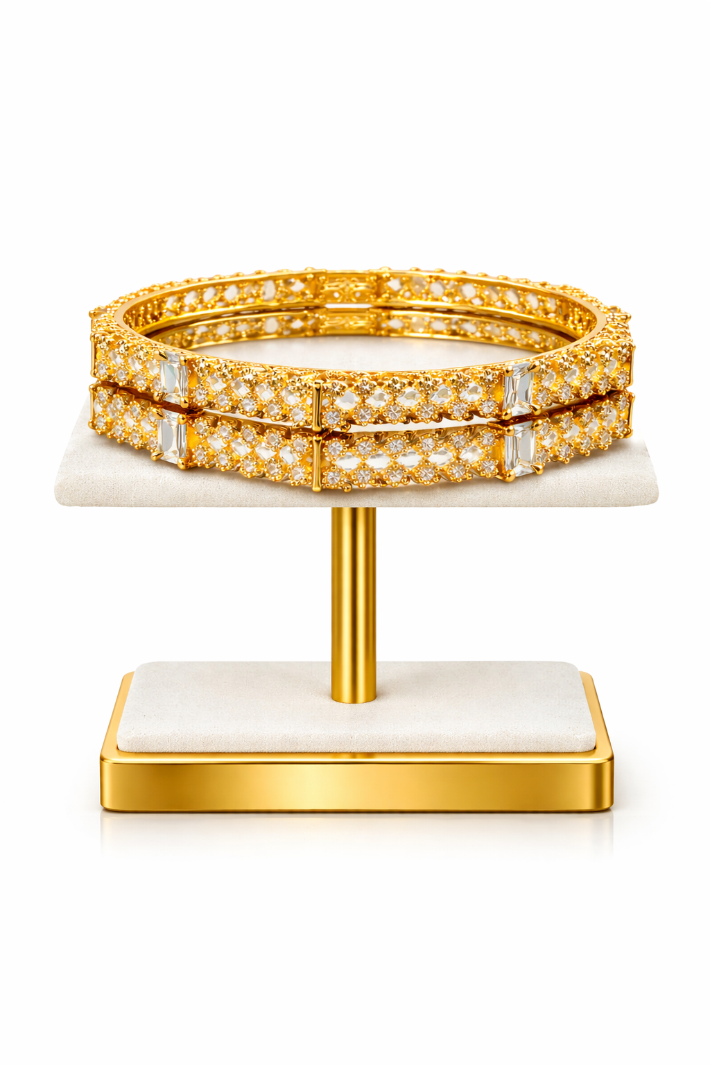 Elura Stone Bangles for Women
