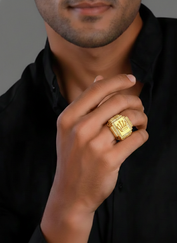 Elura Crown Ring for Men