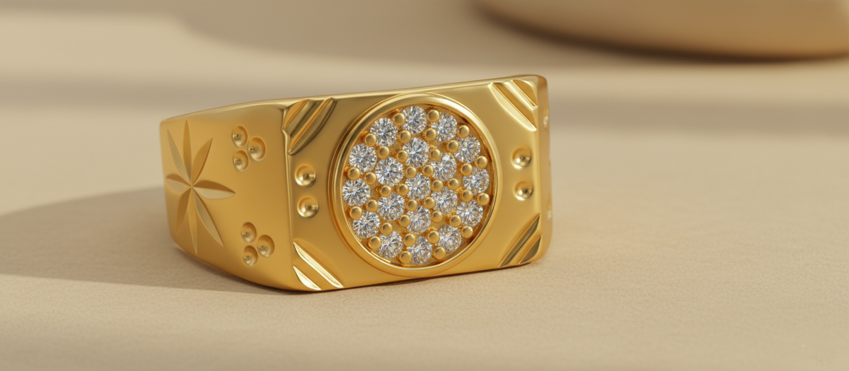Elura Starburst Royale Zircon Ring