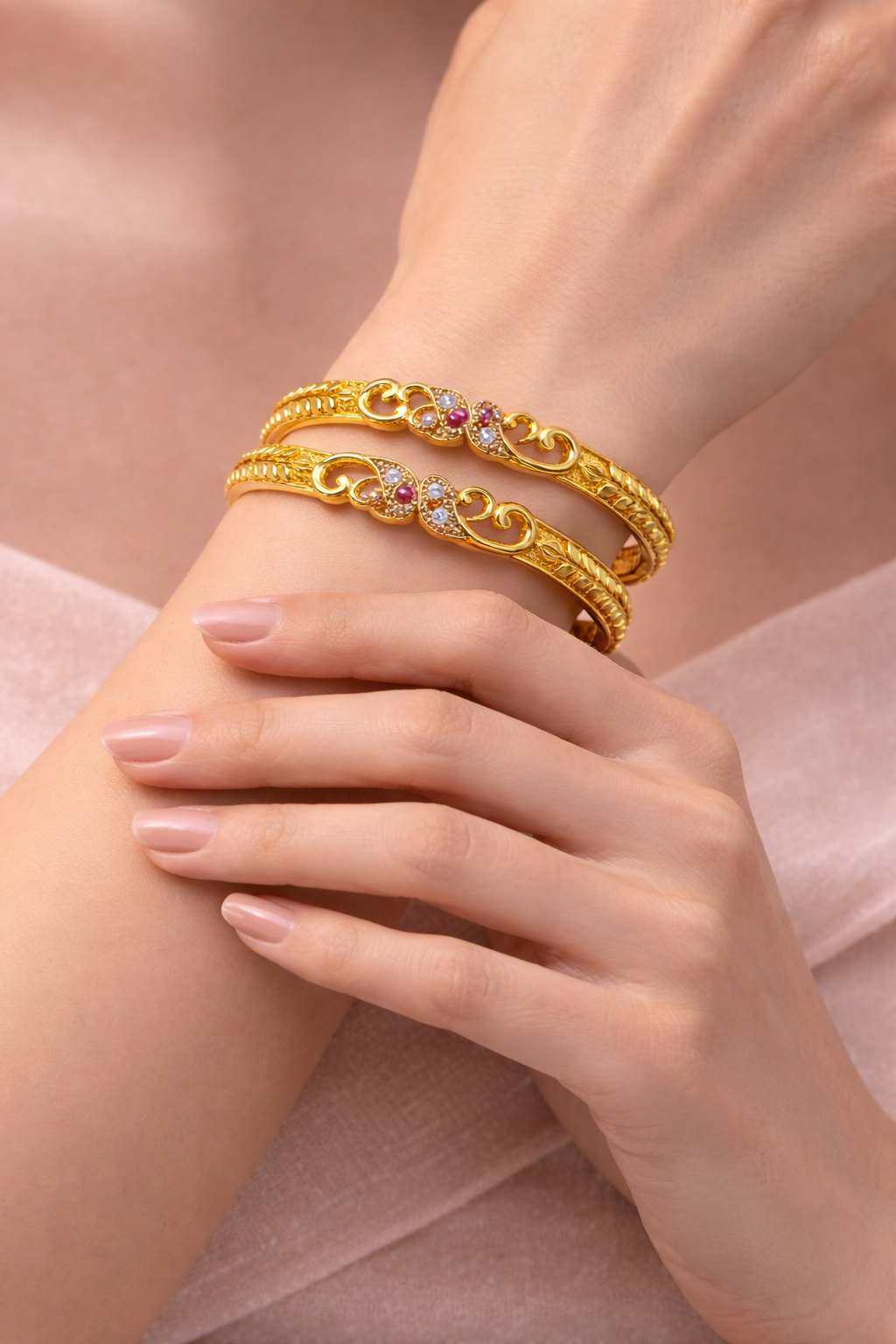Elura Stone Bangle For Women