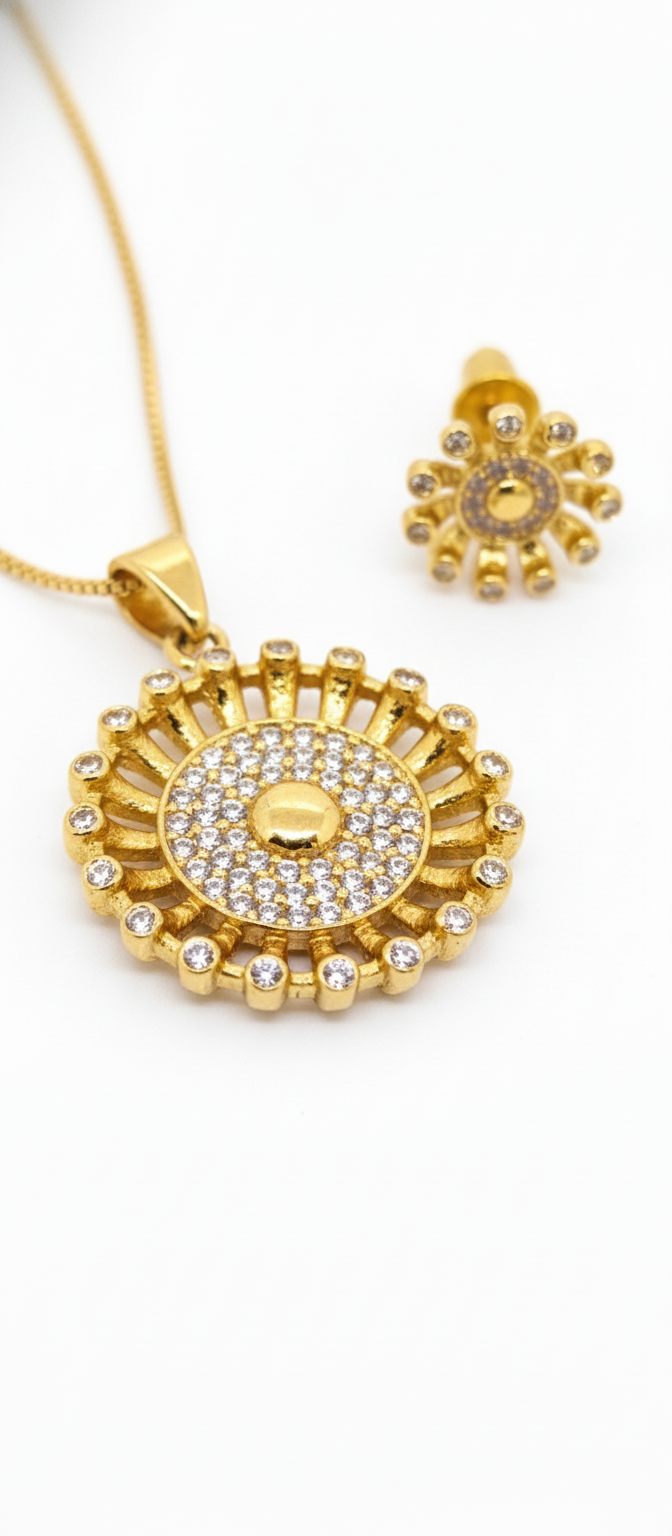 Elura Pendant Necklace Set for Women