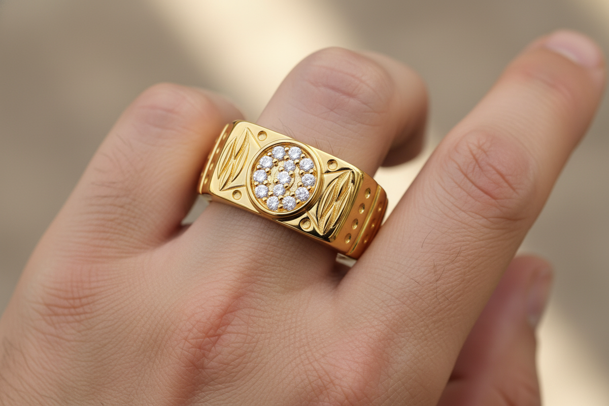 Elura Imperial Heritage Zircon Ring