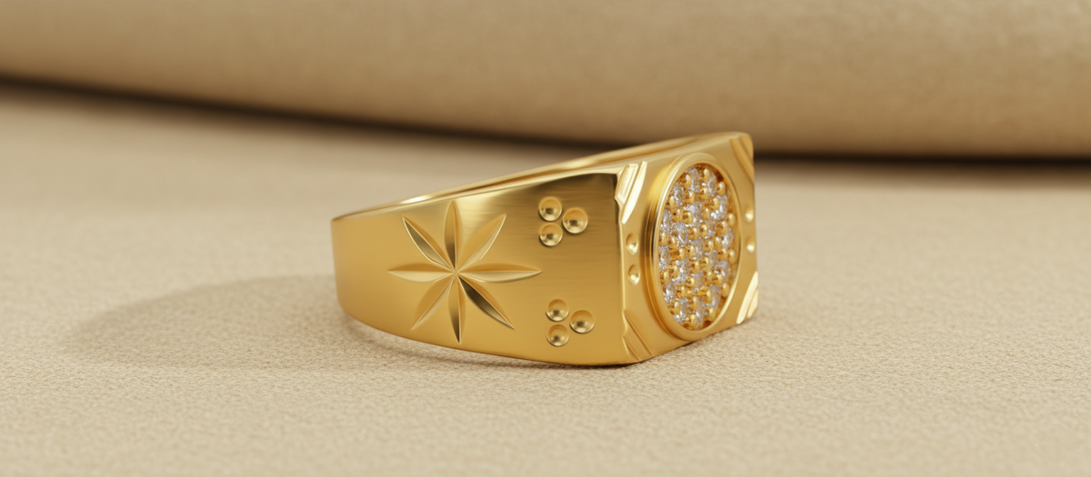 Elura Starburst Royale Zircon Ring