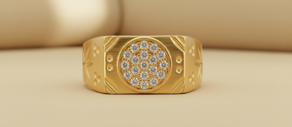 Elura Starburst Royale Zircon Ring