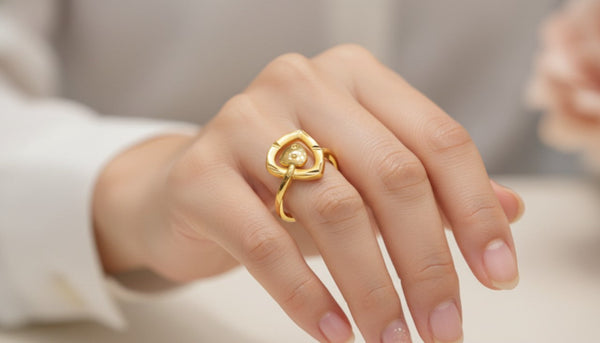 Elura Double Heart Love Ring