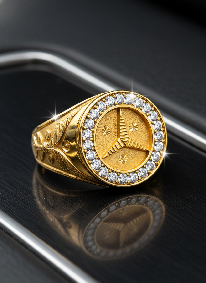 Elura Imperial Star Emblem Ring