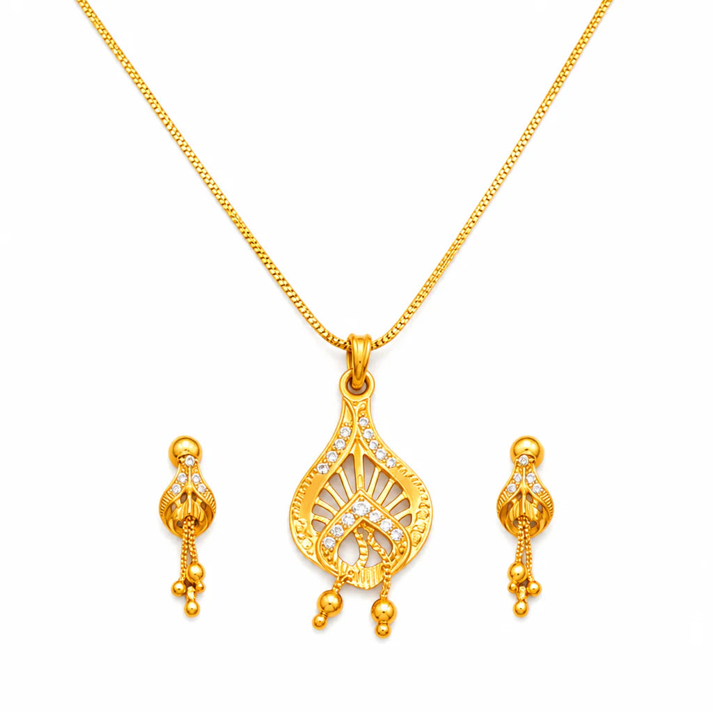Elura Pendant Necklace Set for Women
